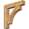 Ekena Millwork Westlake Block Rough Sawn Bracket, Western Red Cedar, 6"W x 36"D x 36"H BKT06X36X36WTL05RWR - alternate 1